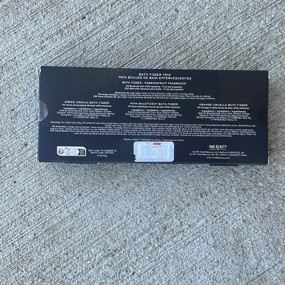 Disney Villains Bath Fizzer Trio NEW Passionfruit discontinued kids fun colorful - Picture 3 of 5